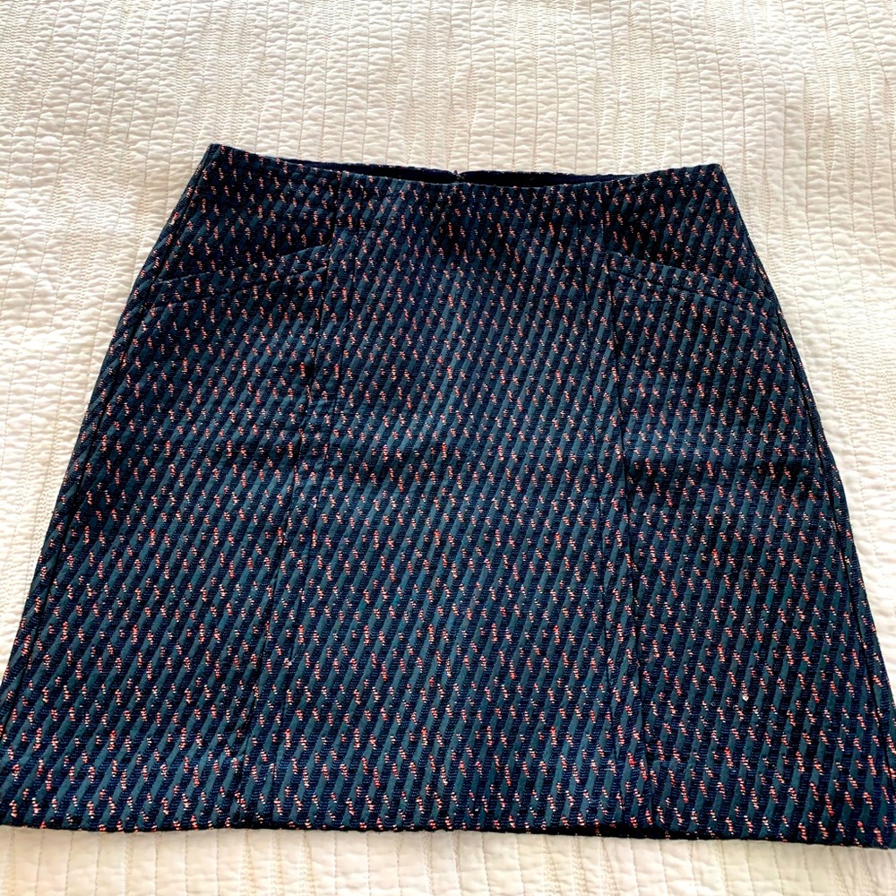 LOFT mini skirt. Perfect for the holidays!
